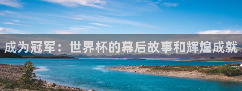 世界杯预选赛2026:成为冠军:世界杯的幕后故事和辉煌成就